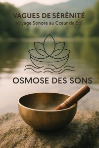bol chantant utilisé pendant une séance de sonothérapie